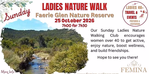 Saturday Nature Walk - Faerie Glen Nature Reserve