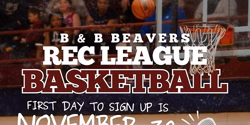 Rec League Basketball Sign-Ups