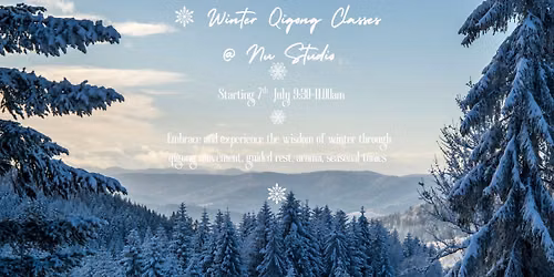 Winter Qigong Classes