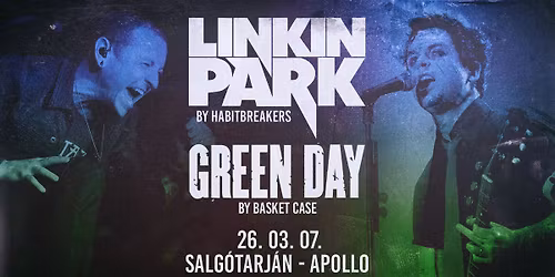 ELMARAD!!! - Linkin Park by Habitbreakers, Green Day by Basket Case \ud83d\udca5 Salg\u00f3tarj\u00e1n, Apollo 