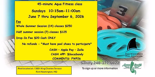 Aqua Fitness with Sandy