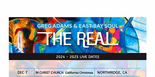 Greg Adams and East Bay Soul Sweet Soul Christmas
