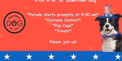 Patriotic Paw Parade and Celebration