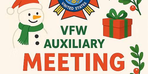 VFW Auxiliary Christmas Party
