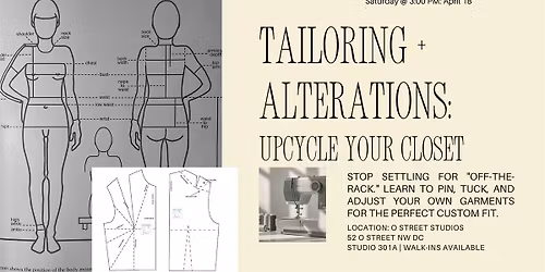 The Perfect Fit: Alterations & Tailoring Class for Beginners