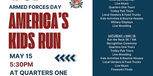 Run the Rock at Armed Forces Day