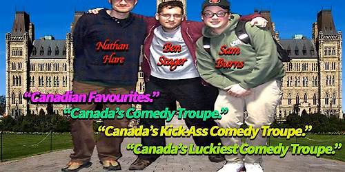 The Big Three - Ben Stager, Nathan Hare, Sam Burns in Ottawa!