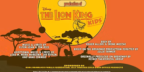The Kion King Jr - JCLT Summer Stage ACT I 