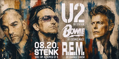 U2 by Station \ud83d\udca5 David Bowie by Cosmic Maze \ud83d\udca5 R.E.M. by Orange Crush \ud83d\udca5 STENK
