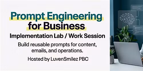 Prompt Engineering for Business: In-Person