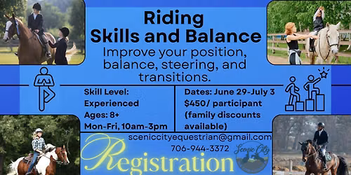 Riding Skills and Balance Camp
