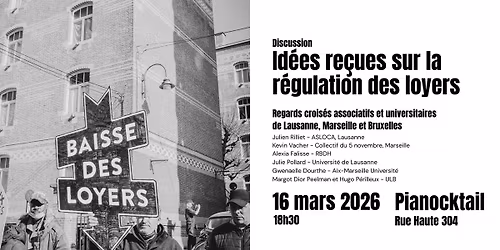 Id\u00e9es re\u00e7ues sur la r\u00e9gulation des loyers \u2013 Discussion publique