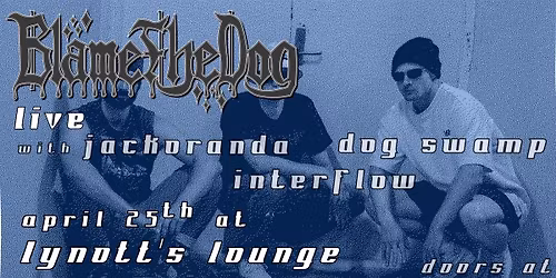 BLAME THE DOG - LIVE! at Lynott's Lounge