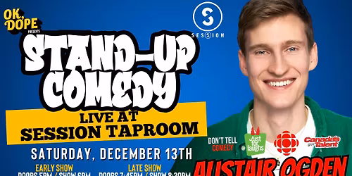 OK, DOPE Presents Alistair Ogden Live at Session Taproom!