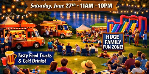 6\/27\/26 Star Spangled Skies Drone Show with Friends of Fred Food Truck Feast-ival 