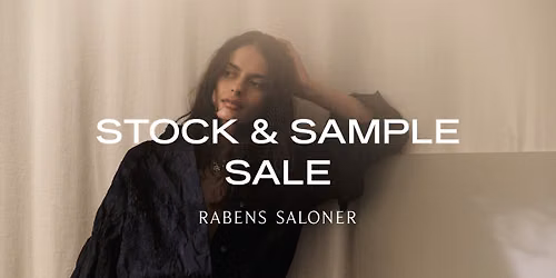Rabens Saloner Stock & Sample Sale