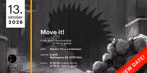 NY DATO: Grafill Moving Image: Move it! with Sandra Anke Pilny-Lockertsen