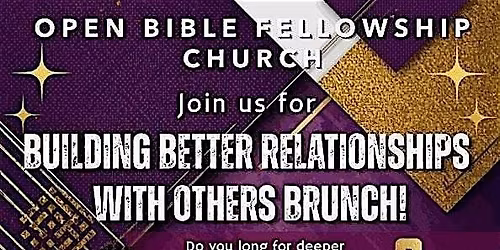 Building Better Relationships With Others Brunch
