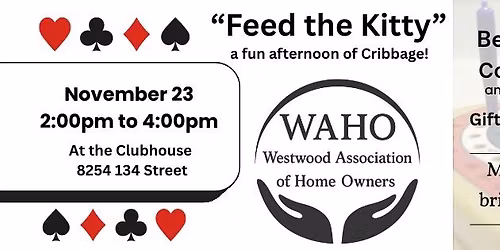 Feed the Kitty Cribbage Afternoon