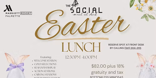 Easter Lunch Buffet at The Social