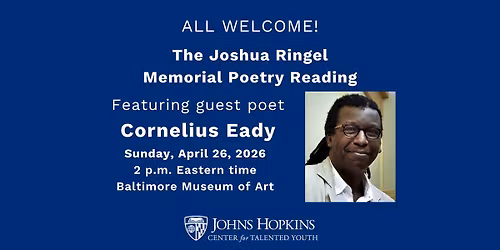 2026 Joshua Ringel Memorial Poetry Reading