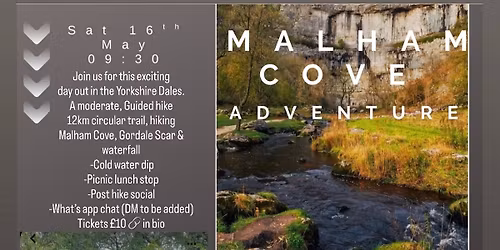 Malham cove & Janet Foss waterfall adventure 