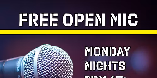 Monday Night Open Mic at The Back Lot