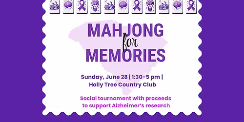 Mahjong charity tournament Greenville, SC
