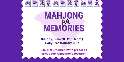 Mahjong charity tournament Greenville, SC