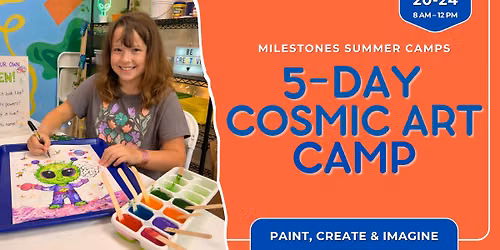 Cosmic Art Summer Camp (5-Day) \u2604\ufe0f
