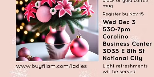 Christmas Floral Arrangement