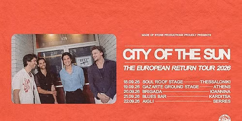 City Of The Sun [US] || 19.09.2026 || Athens