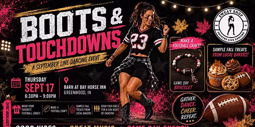 Boots & Touchdowns: A Fall Line Dancing Event