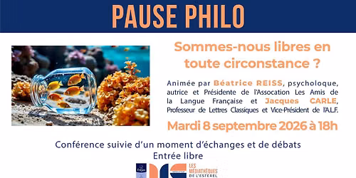Pause Philo: Sommes-nous libres en toute circonstance ?