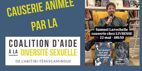 Rencontre avec Samuel Larochelle, l'\u00e9crivain et journaliste t\u00e9miscabitibien