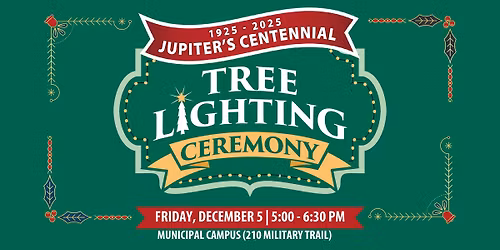 Jupiter Tree Lighting Ceremony