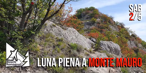 Luna piena a Monte Mauro