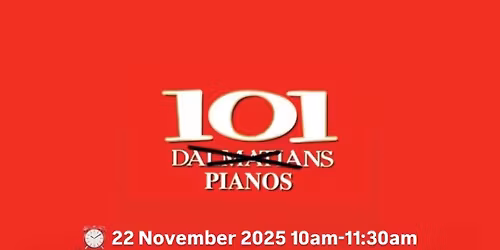 101 Pianos | 22 Nov 2025 | UNIQUE PIANO EVENT | Sherwood Phoenix Pianos