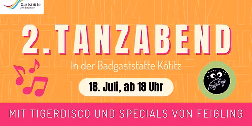 2. Tanz in der Badgastst\u00e4tte