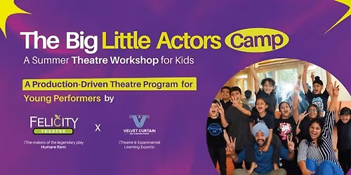 Big Little Actors Camp