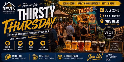 Thirsty Thursday at Vice Beer