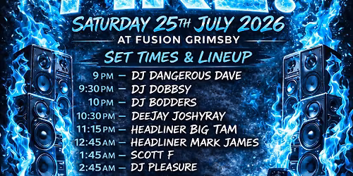 Recover To Bounce Events Wales Presents Decks On Fire 2026