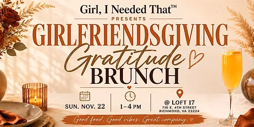 Girlfriendsgiving Gratitude Brunch