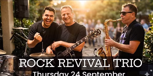AFL Grand Final Eve Eve Party with Rock Revival Trio Classic Rock n Roll Tunes