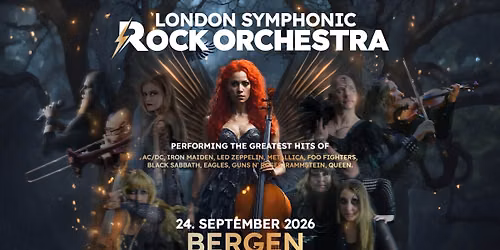 London Symphonic Rock Orchestra \/\/ Peer Gynt, Bergen \u2013 F\u00e5 billetter!