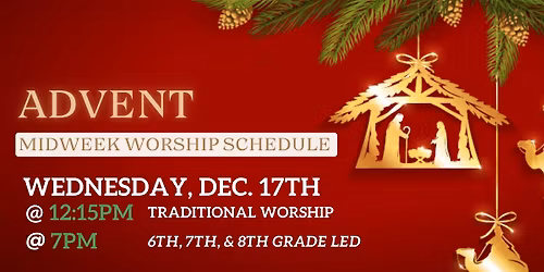Advent Worship - Midweek