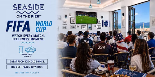 England vs Argentina Watch Party | Seaside on the Pier