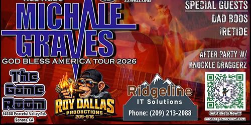 Roy Dallas Productions Presents: God Bless America Tour  (Benefit for Sonora Vets Helping Vets)