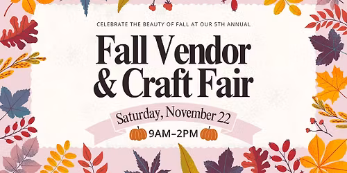 Fall Vendor & Craft Fair