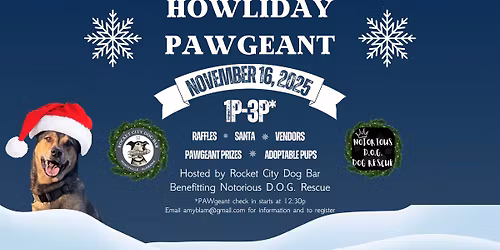 Holiday PAWgeant